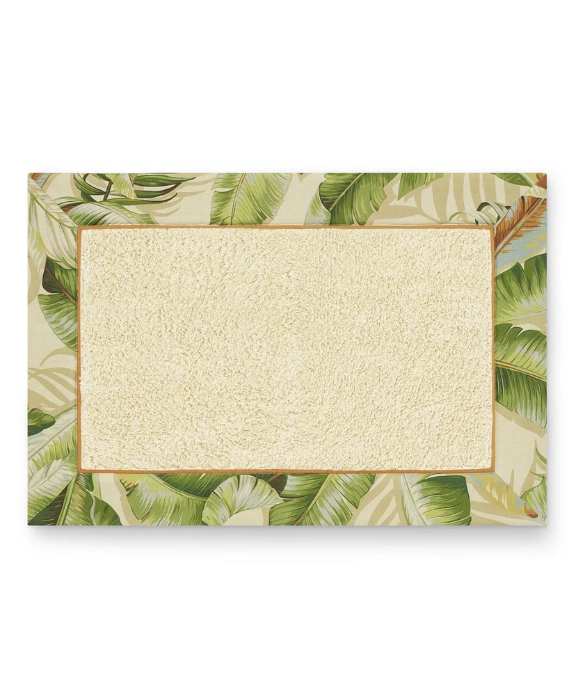 Tommy Bahama Home Palmiers Cotton Tufted Bath Rug, 20" x 30"