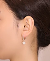 Unwritten Cubic Zirconia and Opal Evil Eye Hoop Trio Earring Set