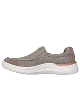 Skechers Men's Relaxed Fit: Hasting - Vigo Moc Toe Loafer Slip-On Extra Wide Width Casual Sneakers from Finish Line