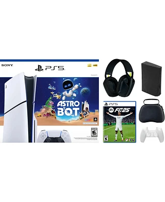 PS5 - Playstation 5 Disc Astrobot Bundle With Accessories, Logitech Headset