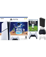 PS5 - Playstation 5 Disc Astrobot Bundle With Accessories, Extra Controller, & Fc 25 Game