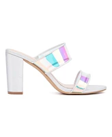 Fashion To Figure Women's Berlynne Block Heel Sandal - Wide Width