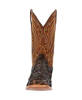 Durango Men's Premium Exotics Dark Brown Pirarucu Western Boot