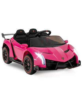 12V Licensed Lamborghini 4WD Kids Ride-on Sports Car with 2.4G Remote