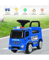 Licensed Mercedes Benz Sliding Ride On Push Car for 1-3 Years Toddlers