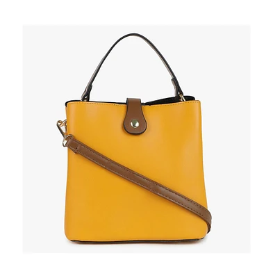 Women's Celina Yellow Tote Bag