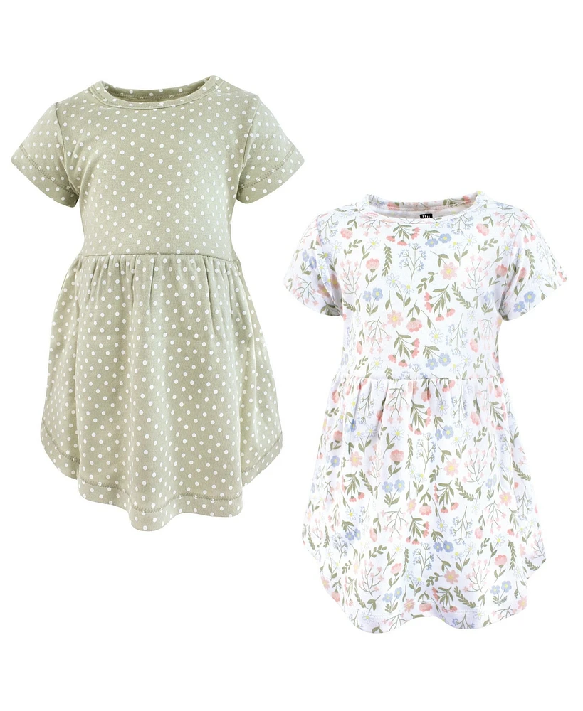 Hudson Baby Girls Cotton Dresses