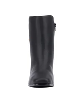Fashion To Figure Women's Maire Bootie with chain- Wide width