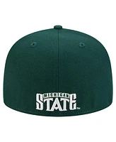 New Era Men's Green Michigan State Spartans Vault 59FIFTY Fitted Hat