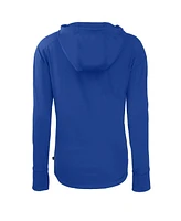 Cutter & Buck Women's Royal Los Angeles Dodgers Daybreak Eco Full-Zip Hoodie Jacket