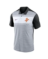Nike Men's White/Black San Francisco Giants 2025 City Connect Fashion Legacy Icon Vapor Performance Polo Shirt