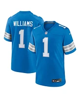 Nike Men's Jameson Williams Blue Detroit Lions Game Player Jersey