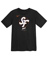 Nike Preschool Black San Francisco Giants 2025 City Connect Logo T-Shirt