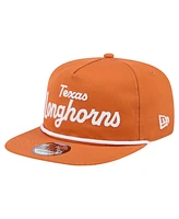New Era Men's Texas Orange Texas Longhorns Adventure Team Text Golfer Snapback Hat