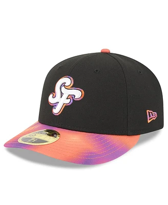 New Era Men's Black/Orange San Francisco Giants 2025 City Connect Low Profile 59FIFTY Fitted Hat