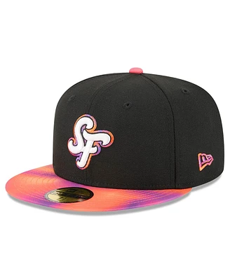 New Era Men's Black/Orange San Francisco Giants 2025 City Connect 59FIFTY Fitted Hat