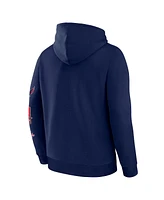 Fanatics Men's Alexander Ovechkin Athletic Navy Washington Capitals Nhl All-Time Leading Goal Scorer Badges Pullover Hoodie