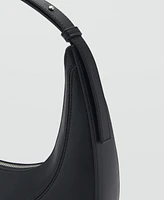 Mango Women's Oval Shoulder Bag