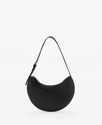 Mango Women's Die-Cut Shoulder Bag