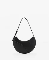 Mango Women's Die-Cut Shoulder Bag