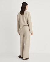 Mango Women's Linen-Blend Pants