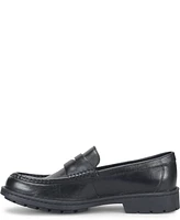 Born Men's Langley Leather Slip On Penny Loafers