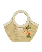 Tommy Bahama Flamingo Embroidery Tote