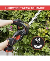 20V Max 20" Cordless Hedge Trimmer (Battery & Charger Included)