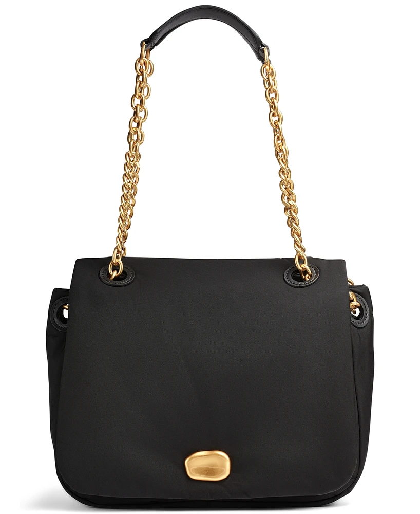 Donna Karan New York Crepe Small Shoulder Bag