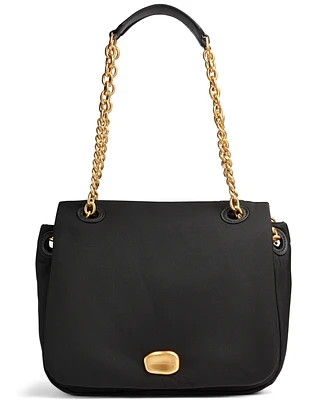 Donna Karan New York Crepe Small Shoulder Bag