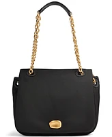 Donna Karan New York Crepe Small Shoulder Bag