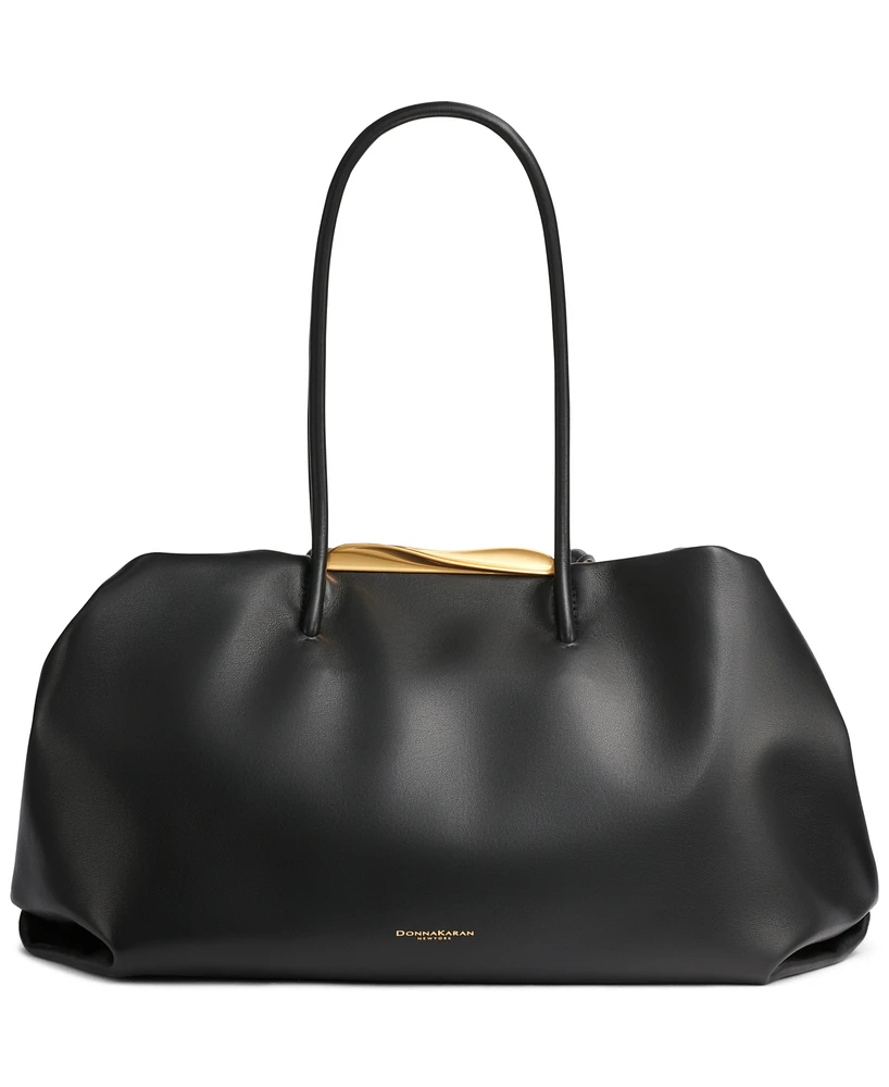 Donna Karan Poplin Large Satchel