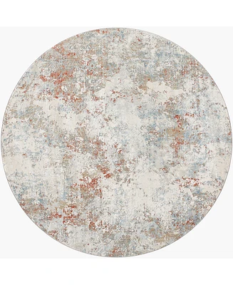 Livabliss Brunswick Bwk-2323 6'7"x6'7" Round Area Rug