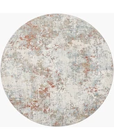 Livabliss Brunswick Bwk-2323 6'7"x6'7" Round Area Rug