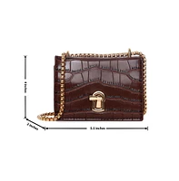 Women's Brown Beauty Cross Body Bag