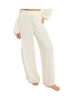 Lscn by Lascana Women's High Waisted Wide Leg Pants