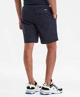 Karl Lagerfeld Paris Men's Regular-Fit Open-Weave Jacquard 8-1/2" Shorts