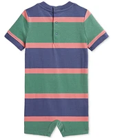 Polo Ralph Lauren Baby Boys Cotton Jersey Shortall