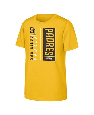 Outerstuff Big Boys and Girls Gold San Diego Padres the Mvp T-Shirt
