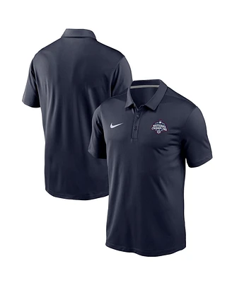 Nike Men's Navy UConn Huskies 2025 Ncaa Women's Basketball National Champions Victory Performance Polo Shirt