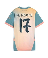 Puma Women's Kevin De Bruyne Blue Manchester City 2024/25 Fourth Replica Player Jersey