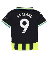 Puma Youth Erling Haaland Navy Manchester City 2024/25 Away Replica Player Jersey
