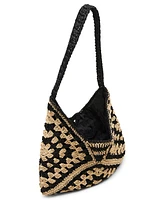 Steve Madden Bora Small Crochet Hobo Bag