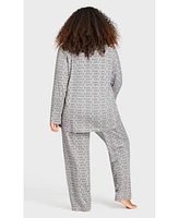 Avenue Plus Button Through Sleep Top