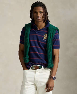 Polo Ralph Lauren Men's Custom Slim Fit Bear Mesh Shirt