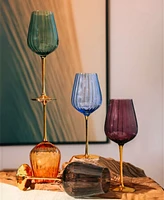 Qualia Glass Posh All Purpose Wine Glasses, Set of 2