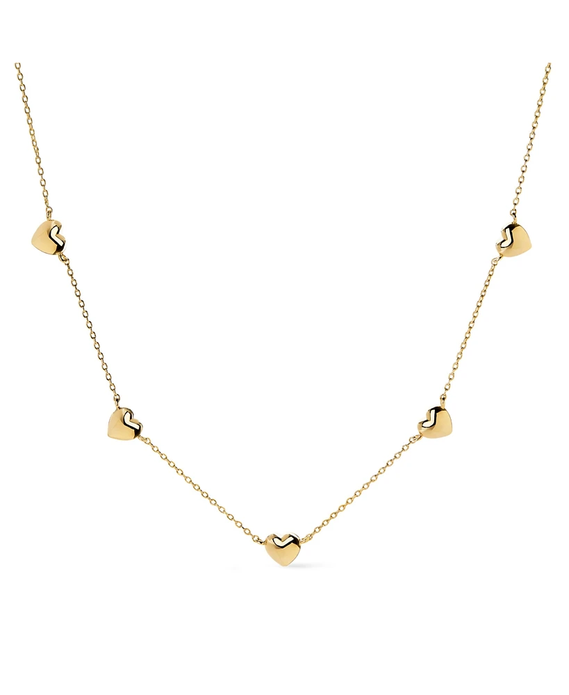 Ana Luisa - Heart Necklace - Lev Mini Station Necklace
