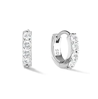 Ana Luisa - Huggie Hoop Earrings - Suzanne Silver