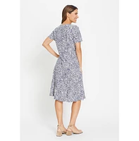 Olsen Women's Filigree Print Dress