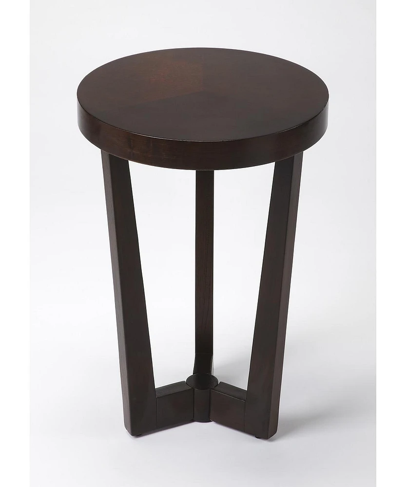 Contemporary Three-Leg Round End Table for Stylish Accent